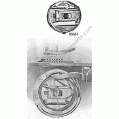 Singer Original Model 115 Rotary Bobbin Case #55651****No Longer Available****