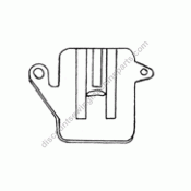 Singer / Brother Feed Cover Plate (plastic) #312392SR