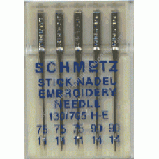 Schmetz Embroidery Needles 130/705H-E
