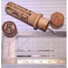 "Boye" Needles with Wood Container #12 (20x1)