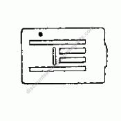 Kenmore Needle Plate Insert #40541