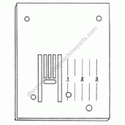 Viking Zig-Zag Needle Plate #4120054-01