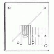 Viking Zig-Zag Needle Plate #4120076-01