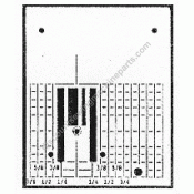 Viking Straight Stitch Needle Plate #4123365-02