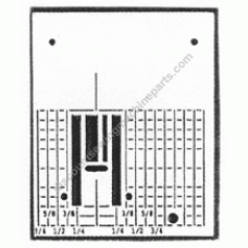 Viking Zig-Zag Needle Plate with Markings #4123365-03