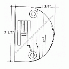 Kenmore Zig-Zag Needle Plate #58501