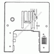 New Home (Janome) Zig-Zag Needle Plate #8256401102A 