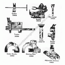 66-1 Back Mount Accessory Under Braider #35963