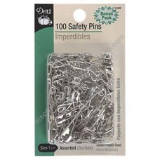 Quilters Safety Pins Assorted Sizes