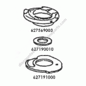 Kenmore Hook Race Bottom Plate/ Shuttle Base Plate #627191000