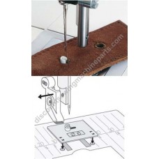 Husqvarna Viking Presser Foot 4mm Eyelet Plate #4123940-45