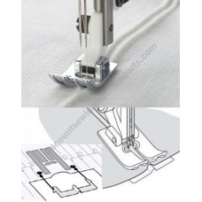 Husqvarna Viking Presser Foot 3 Groove Pintuck Foot and Raised Seam Plate #4129928-45