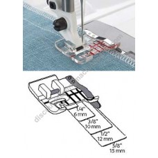 Husqvarna Viking Presser Foot Clear Seam Guide #4130348-45