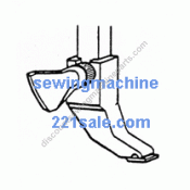 Husqvarna Viking Shank (vertical high) #4311037-01 (ns)****No Longer Available****