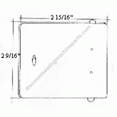 Slide Plate (Handhole plate) #15147 