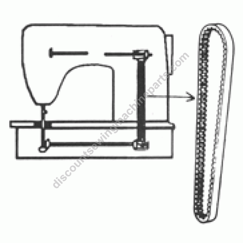 Singer Timing Belt 153343, 502, sewing machine parts