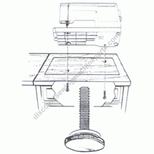 Singer / Kenmore Mounting Kit #969006, 656A, sewing machine parts
