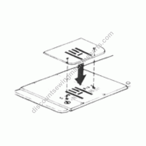 Kenmore Darning Plate 45846, 158.10691, sewing machine parts