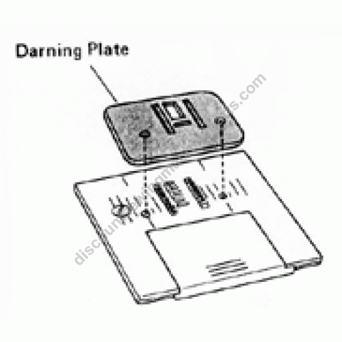 COVER PLATE Feed Dog Darning Kenmore 385.12614490 385.12618890 385.12714090 