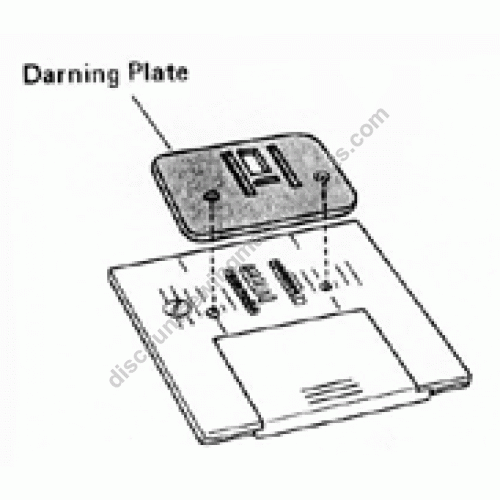 Kenmore Darning Plate 652802009PD, 385.1684180, sewing machine parts