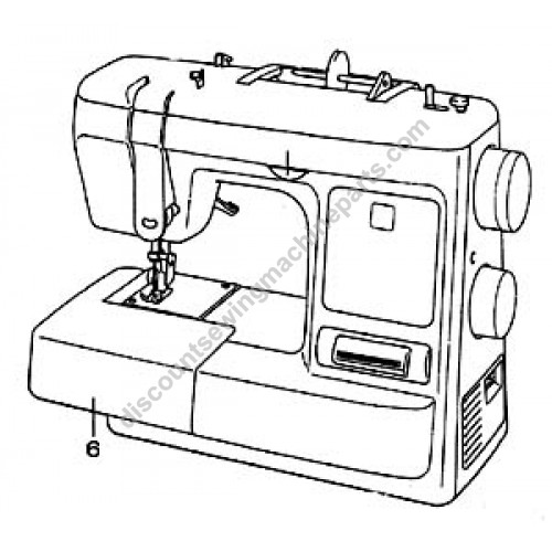 Brother Extension Table #X55392051, XL2010, sewing machine parts