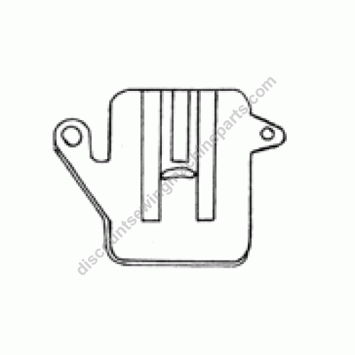 Singer / Brother Feed Cover Plate (plastic) 312392SR, 500series Stylist, sewing machine parts