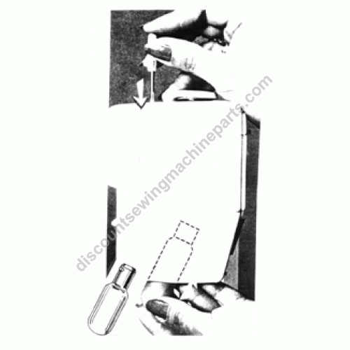 Elna Light Bulb #672, 817, sewing machine parts
