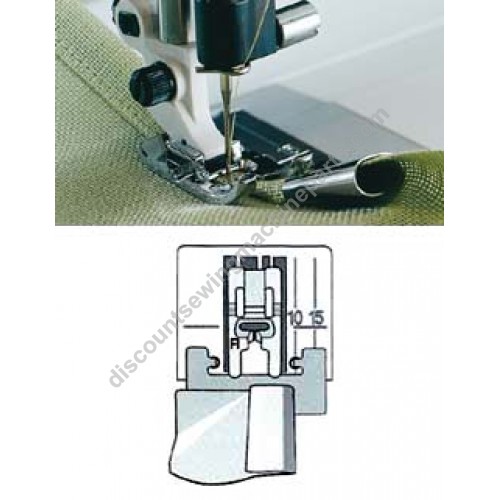 Husqvarna Viking Presser Foot 10mm Hemmer 412017645, Group 1