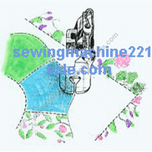 Husqvarna Viking Presser Foot Free Motion Guide 412530445, Group 1